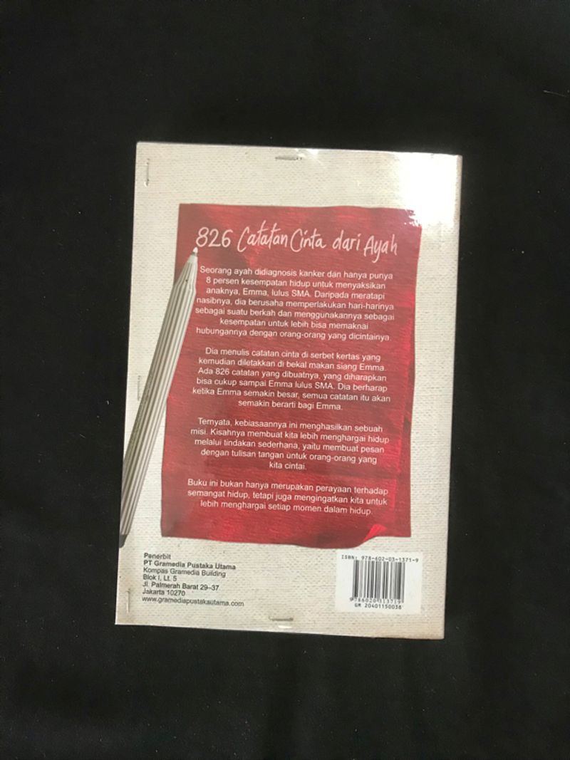 826 Catatan Cinta Dari Ayah - Garth Callaghan, foto 2