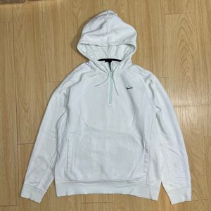 Nike Sportswear Casual Hoody Pria white green