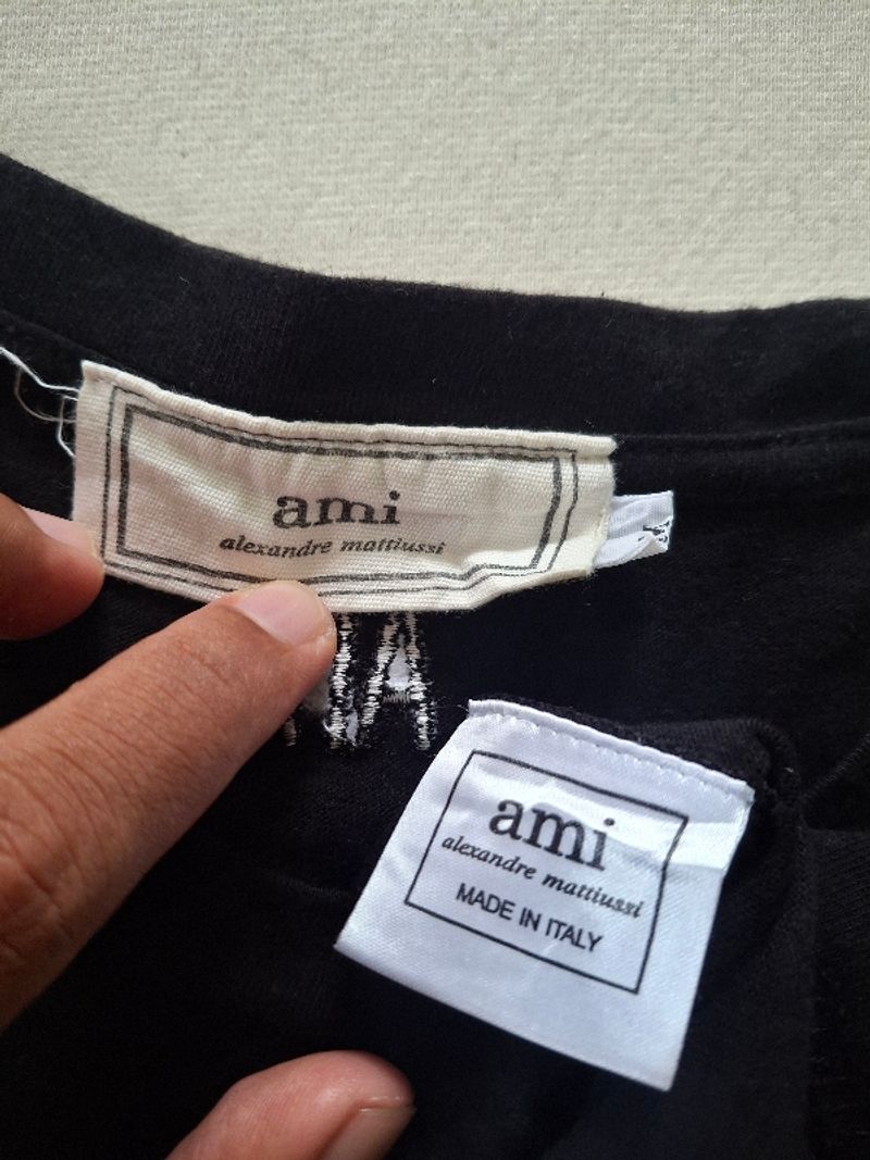 KAOS AMI ALEXANDRE MATTIUSSI BLACK, foto 3