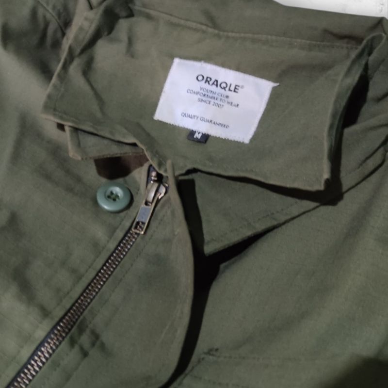 ORAQLE PARKA ARMY BAHAN TEBAL GOOD QUALITY!!, foto 4