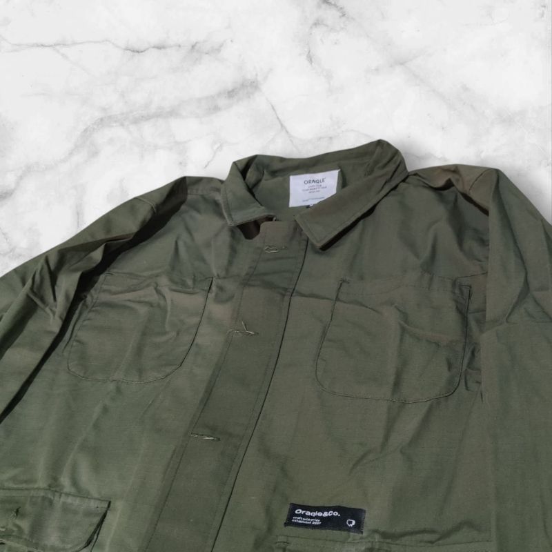 ORAQLE PARKA ARMY BAHAN TEBAL GOOD QUALITY!!, foto 8