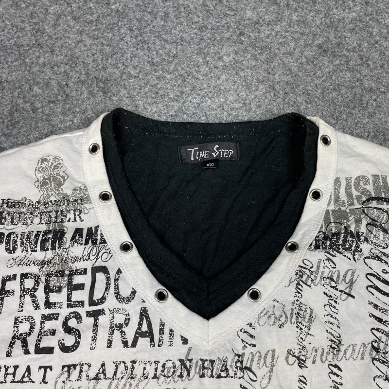 Time step grunge gothic tshirt, foto 3