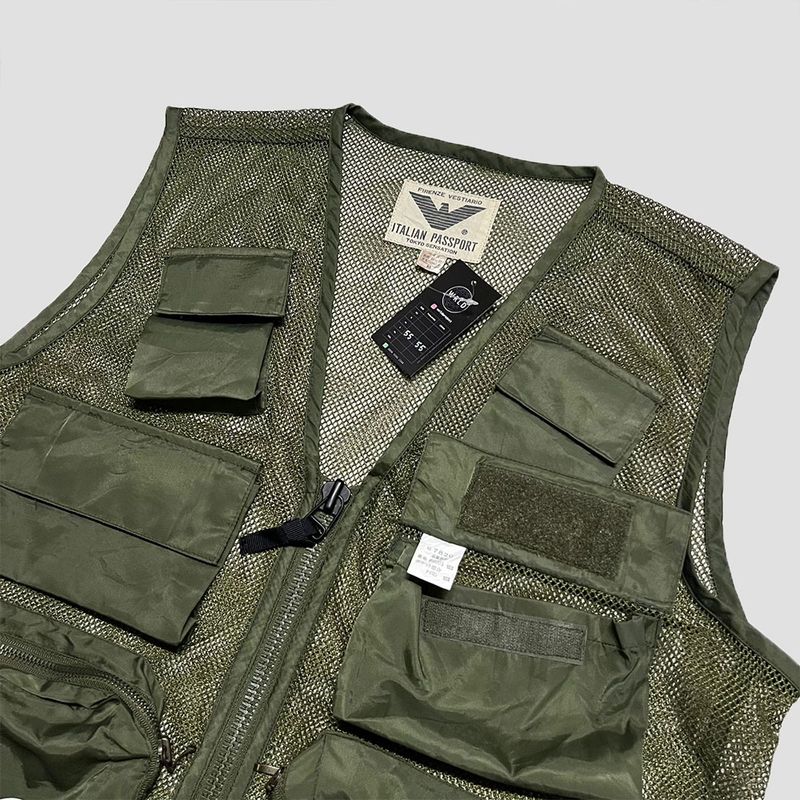 Streetwear Gorpcore Vest Pria green, foto 2