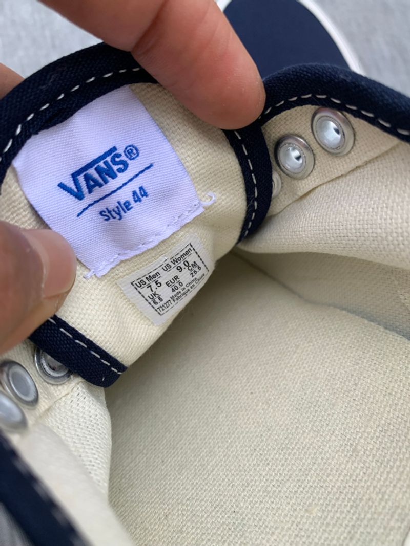 Vans Authentic OG 44 DX Anaheim Navy White, foto 7