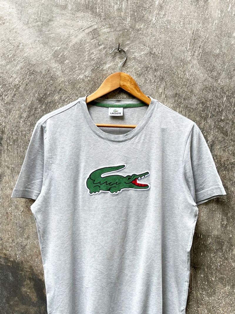 Lacoste Big Logo Tee Grey, foto 3
