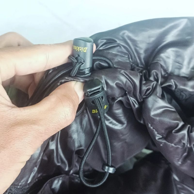 Dickies puffer hooded big logo bordir jacket, foto 7