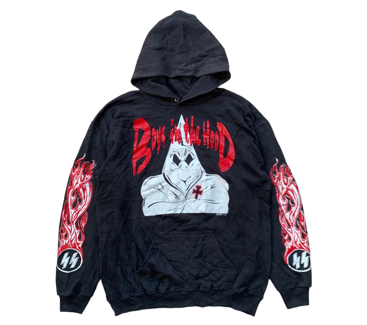 Vintage Streetwear Hoody Pria black