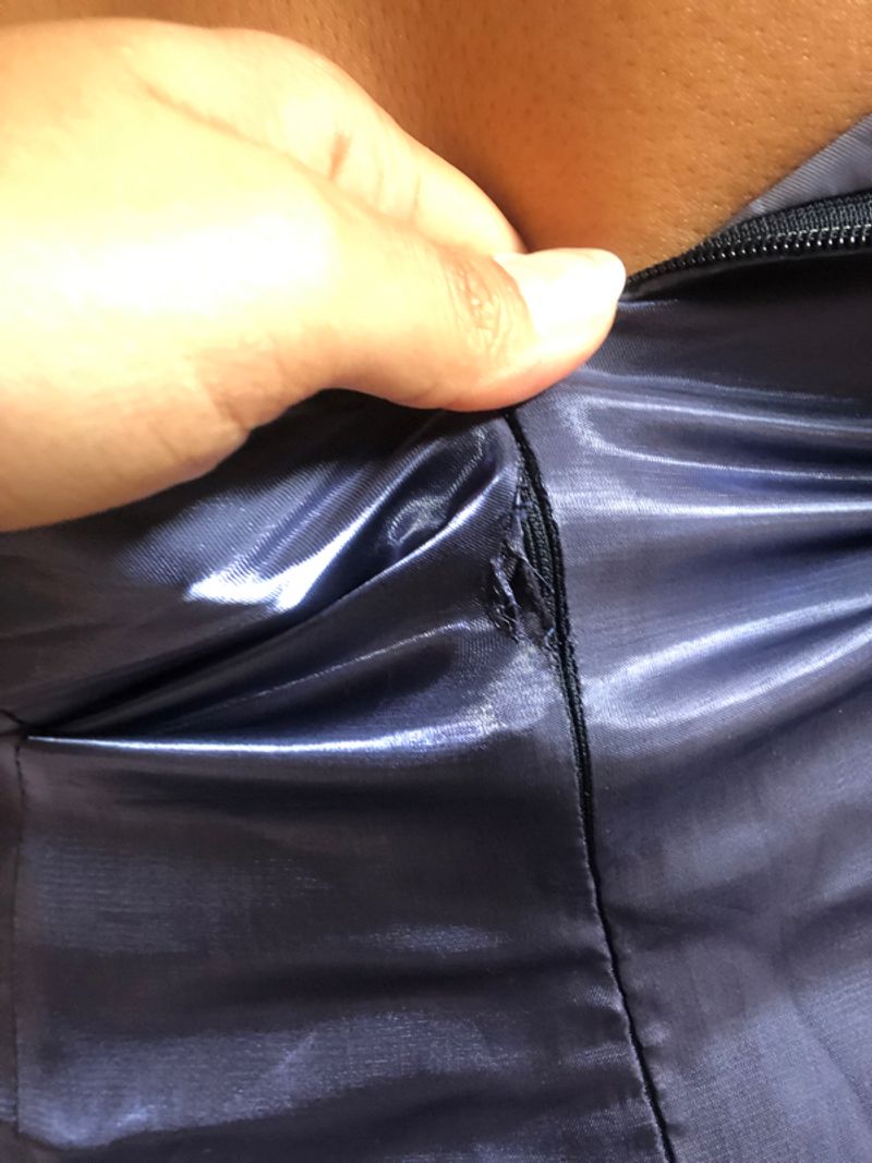 Shimmer blue dress, foto 4