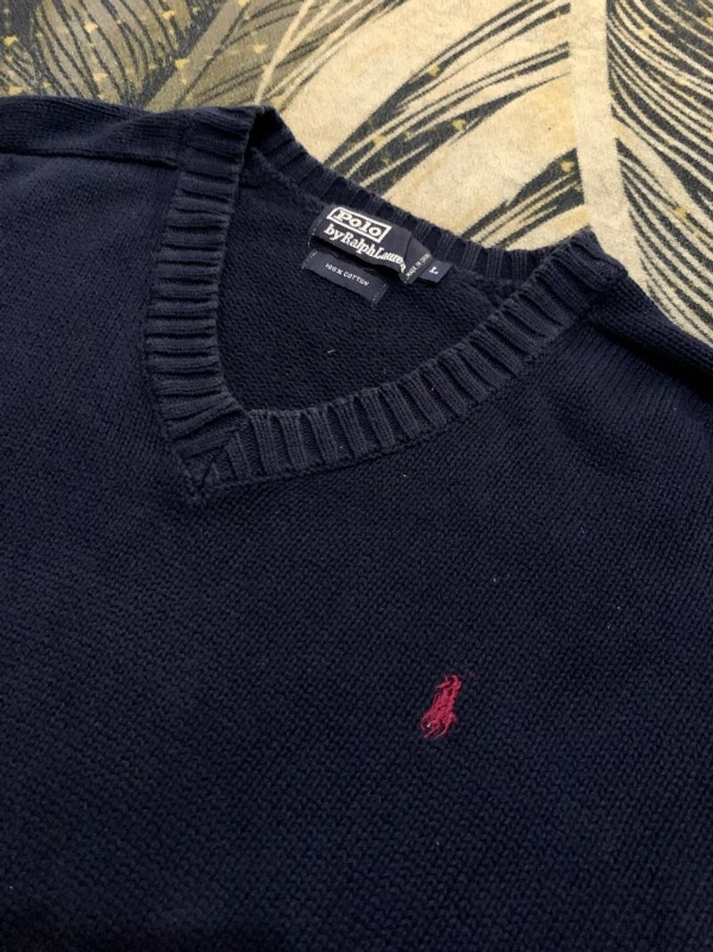 Knitwear Rajut Polo RalphLaurent, foto 2