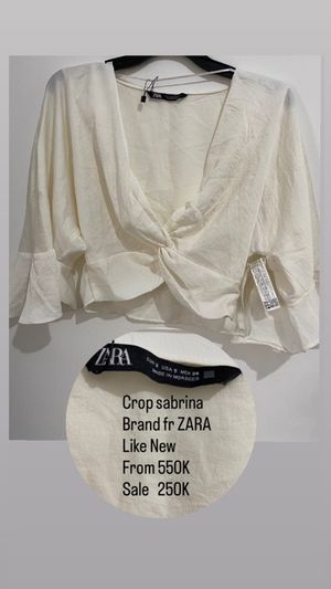 Crop top by Zara