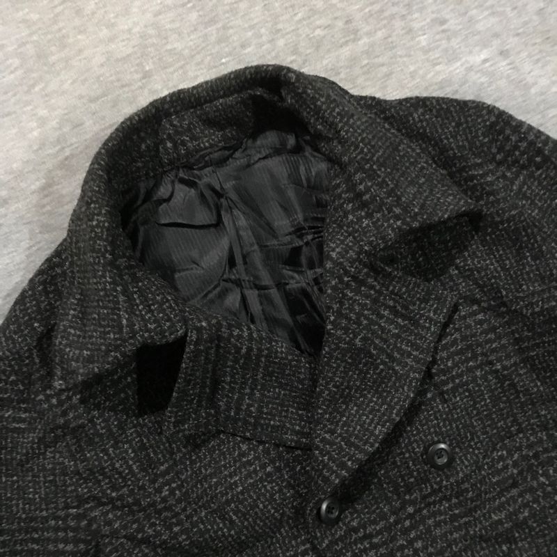 GU coat tweed jacket ukuran L (Ld108cm), foto 4