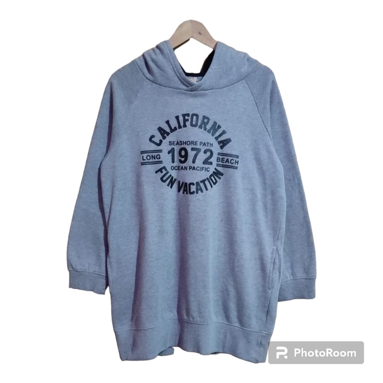 Casual Hoody Wanita gray