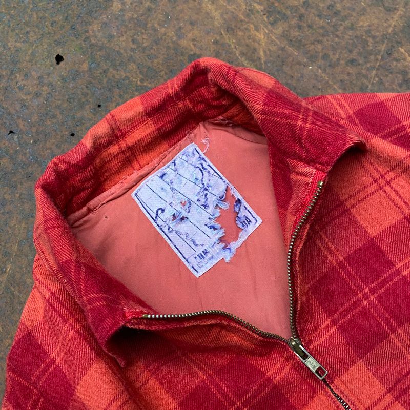bomber plaid red, foto 3