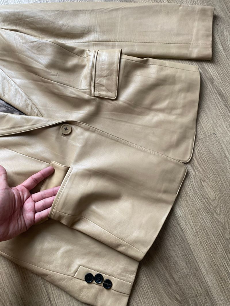 D. BON JAS BLAZER LEATHER | BLAZER | OUT, foto 3