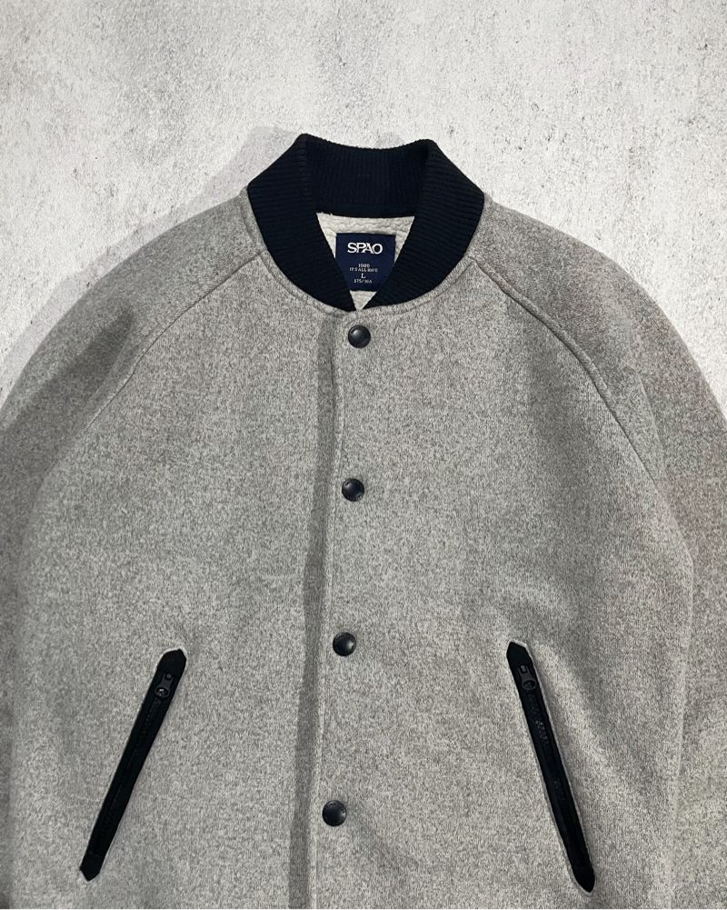 SPAO Fleece Bomber Varsity Jacket, foto 4