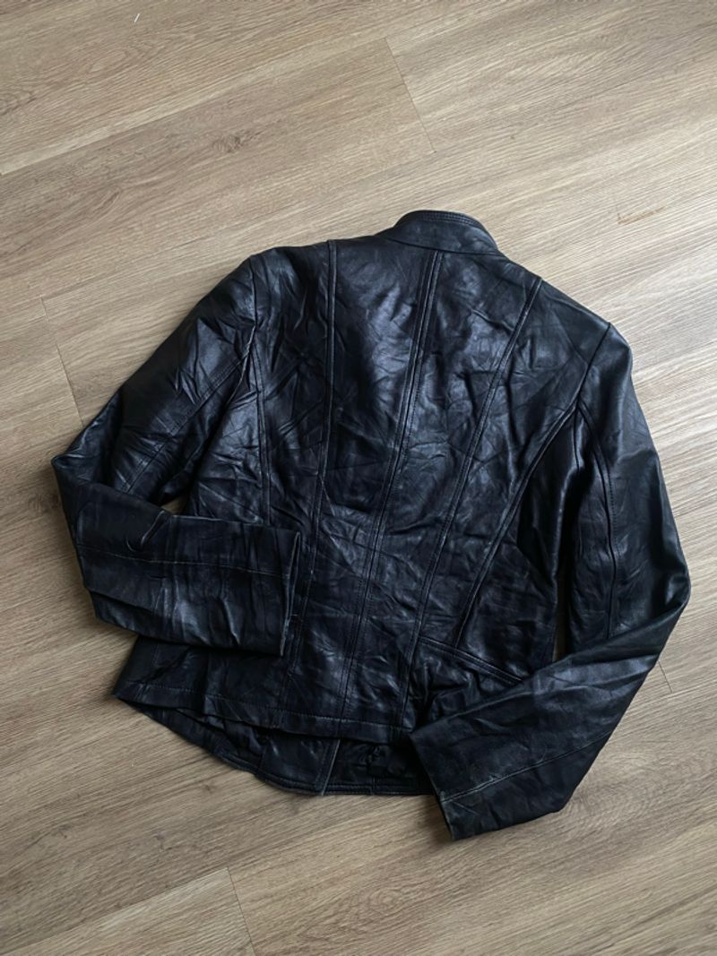 ME. SENSE CAFERACER LEATHER JACKET | RAMONES, foto 7