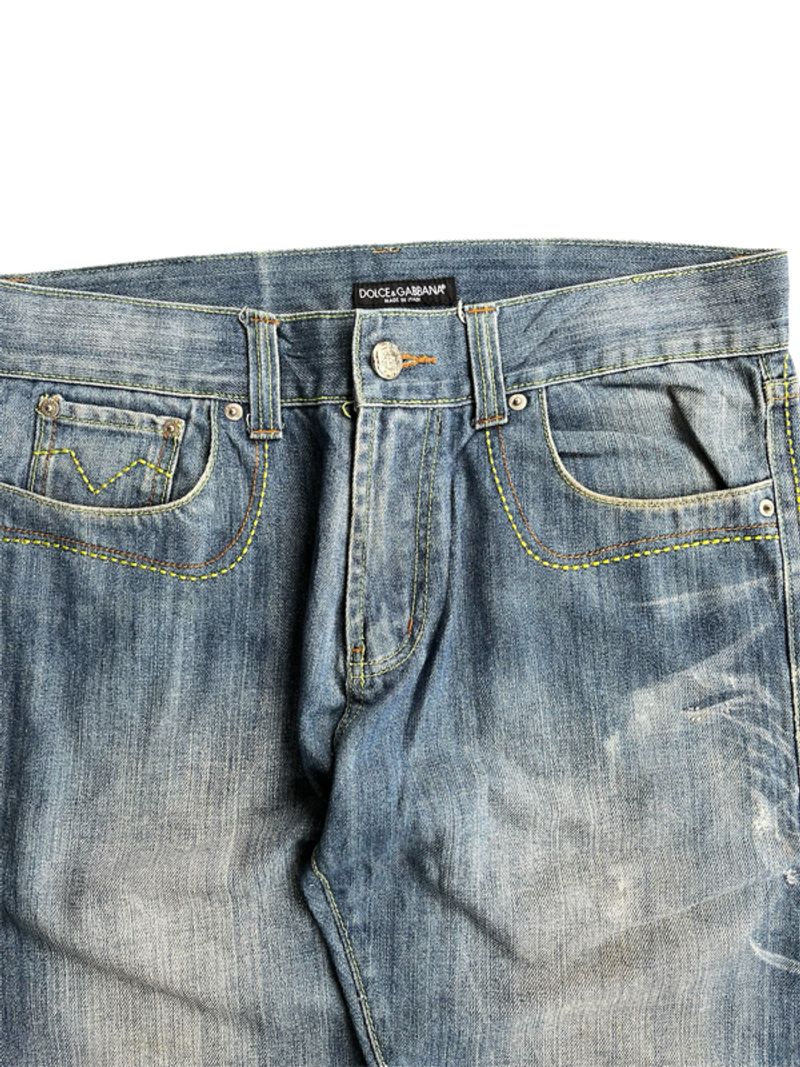 00s Dolce n Gabbana Denim Pants, foto 2