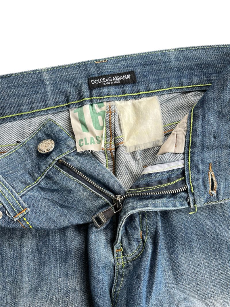 00s Dolce n Gabbana Denim Pants, foto 4