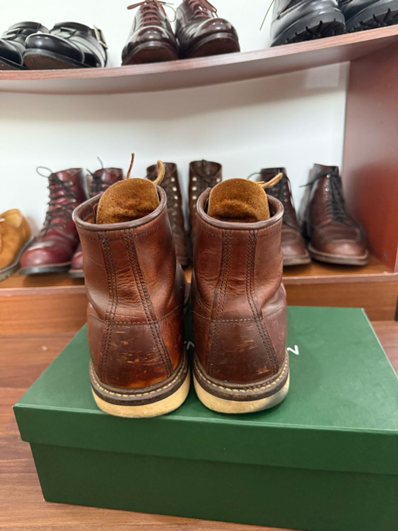 Red Wing 1907 Moc Toe — Copper Rough & Tough, foto 5