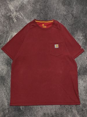 CARHARRT POCKET T-SHIRT RED