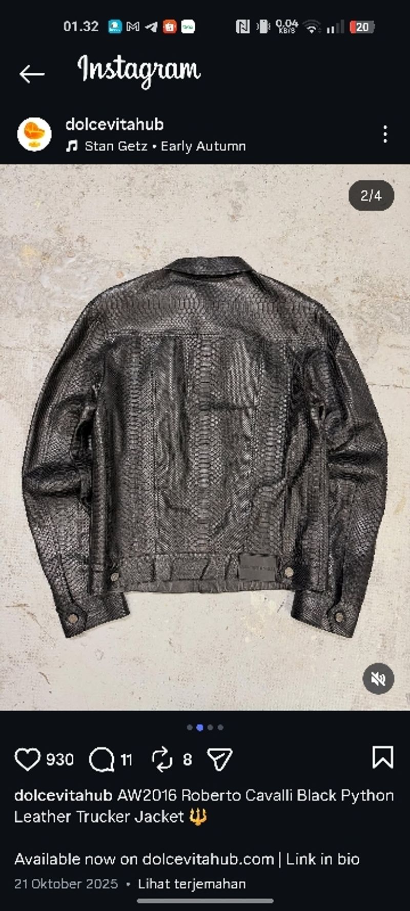 custom snake skin jacket, foto 2