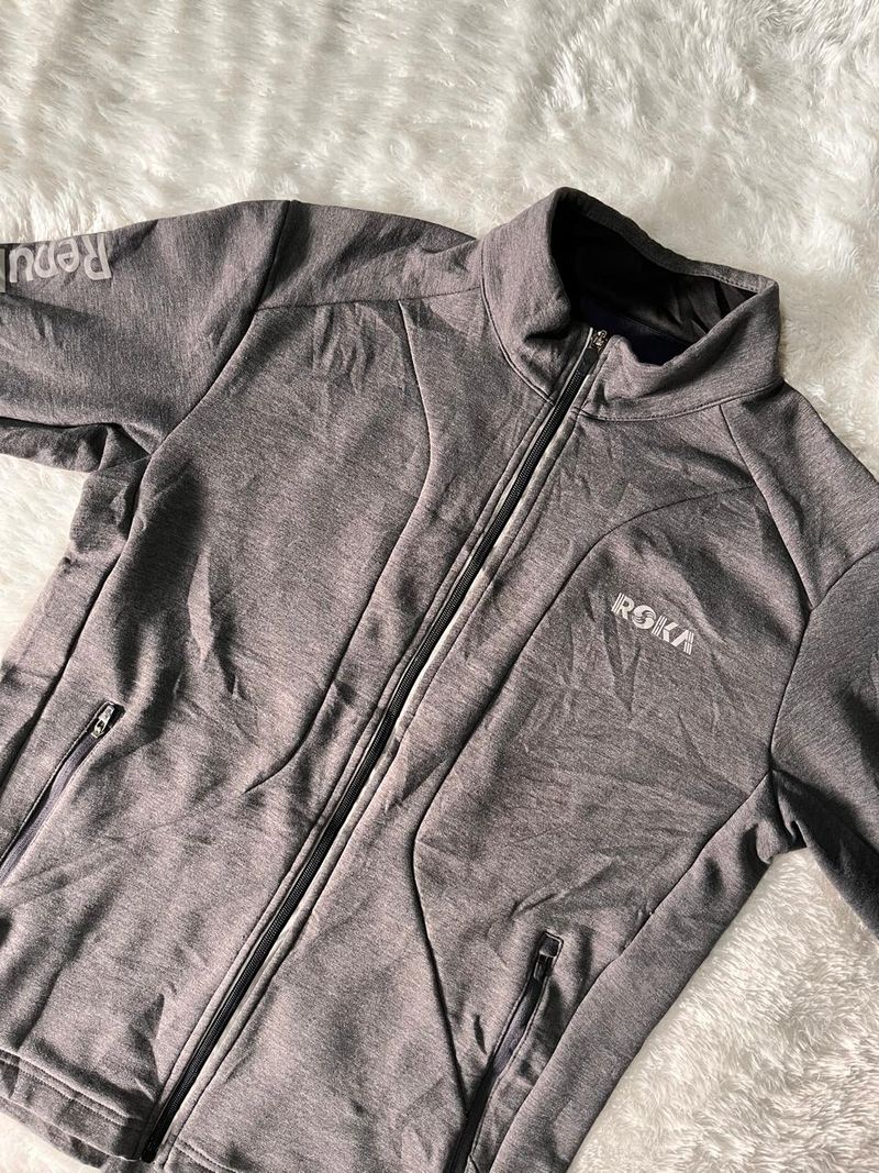 Jaket Tracktop tebal hangat " ROKA", foto 2