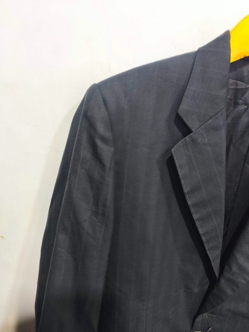 JAS BLAZER PRIA ABU HITAM XL, foto 8