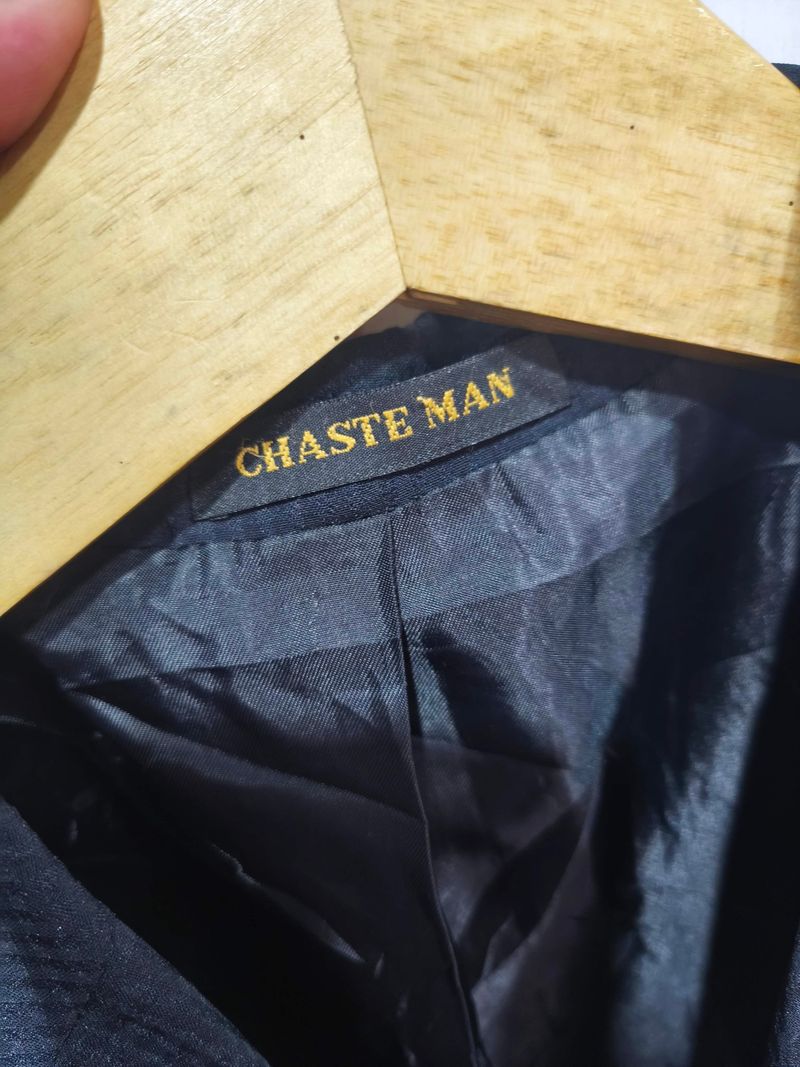 JAS BLAZER HITAM PRIA, foto 5