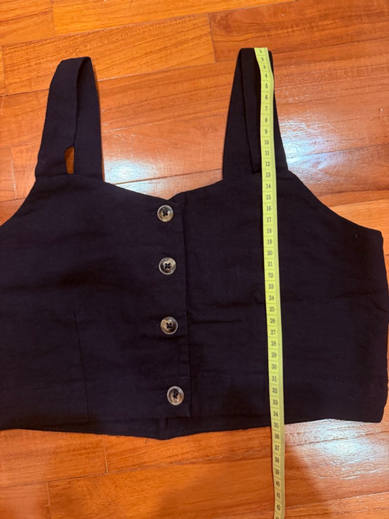 Black Super Crop Top, foto 3