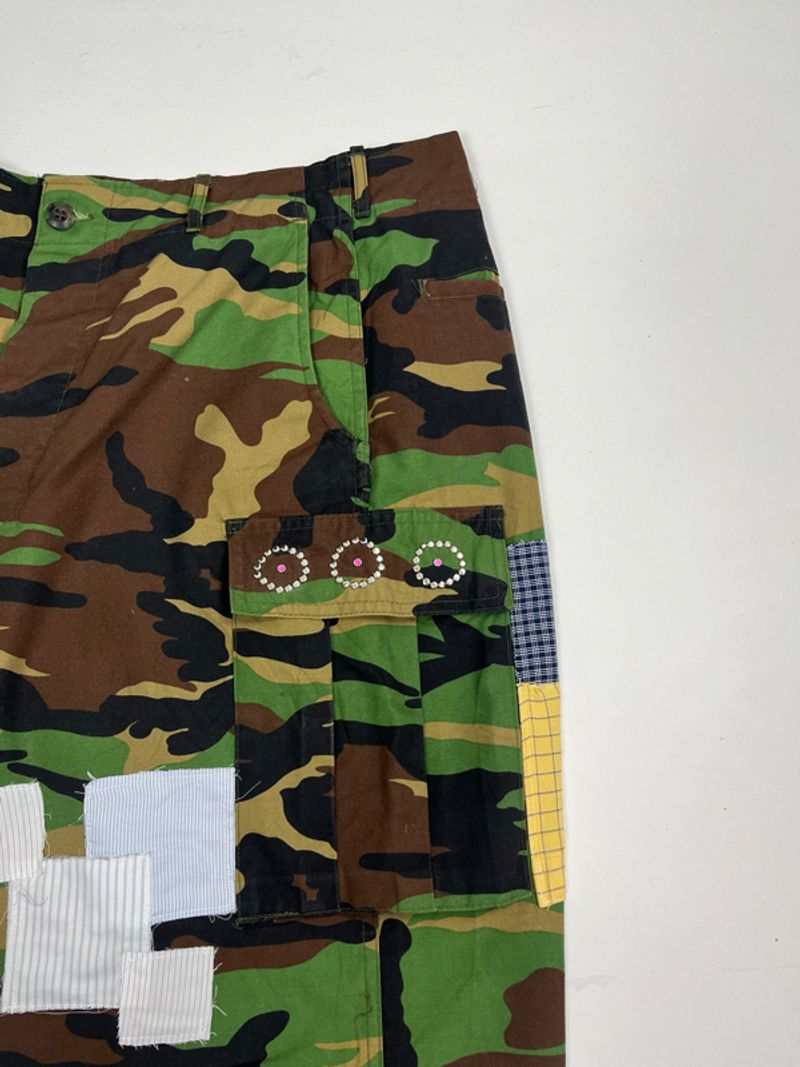 REWORKED CARGO CAMO SHORTS, foto 5