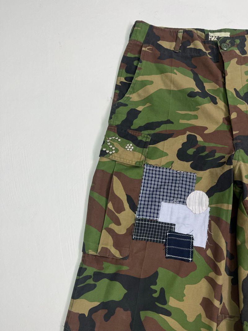 REWORKED CARGO CAMO SHORTS, foto 8