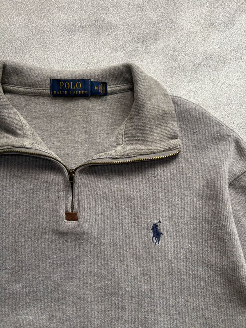 Halfzip polo ralph lauren grey🩶🐎, foto 2