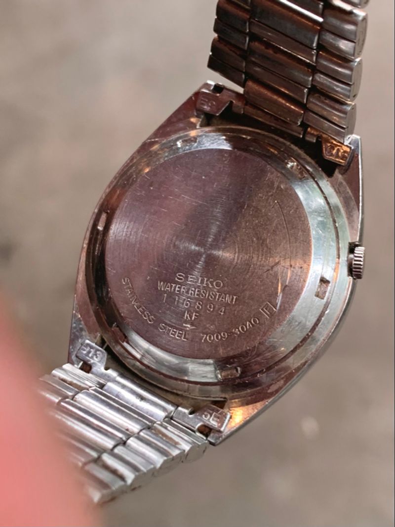 SEIKO 5 SAND WHITE DIAL ORIGINAL, foto 4