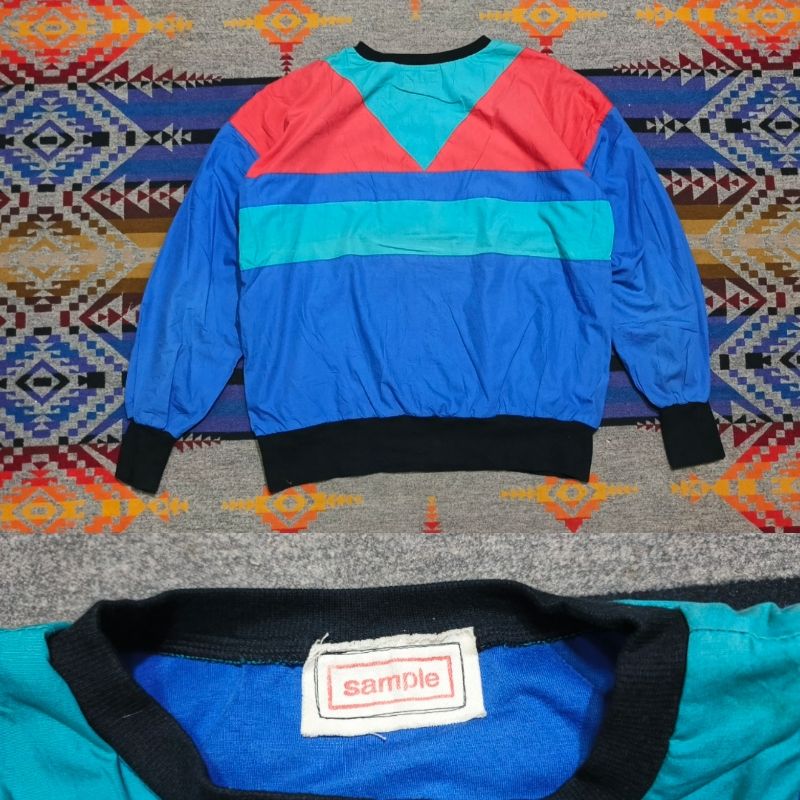 Vintage 80s adidas trifoil jacket sample item, foto 6