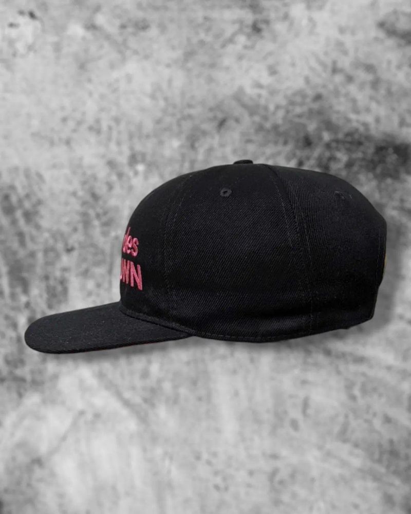 Streetwear Hat Pria pink black, foto 2