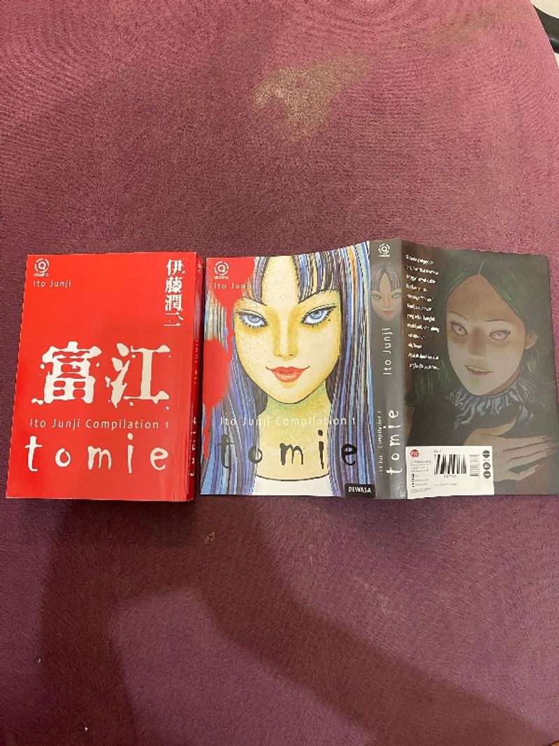 Junji Ito Tomie comic original, foto 3
