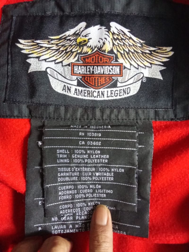 Harley Davidson Jacket Vintage, foto 3