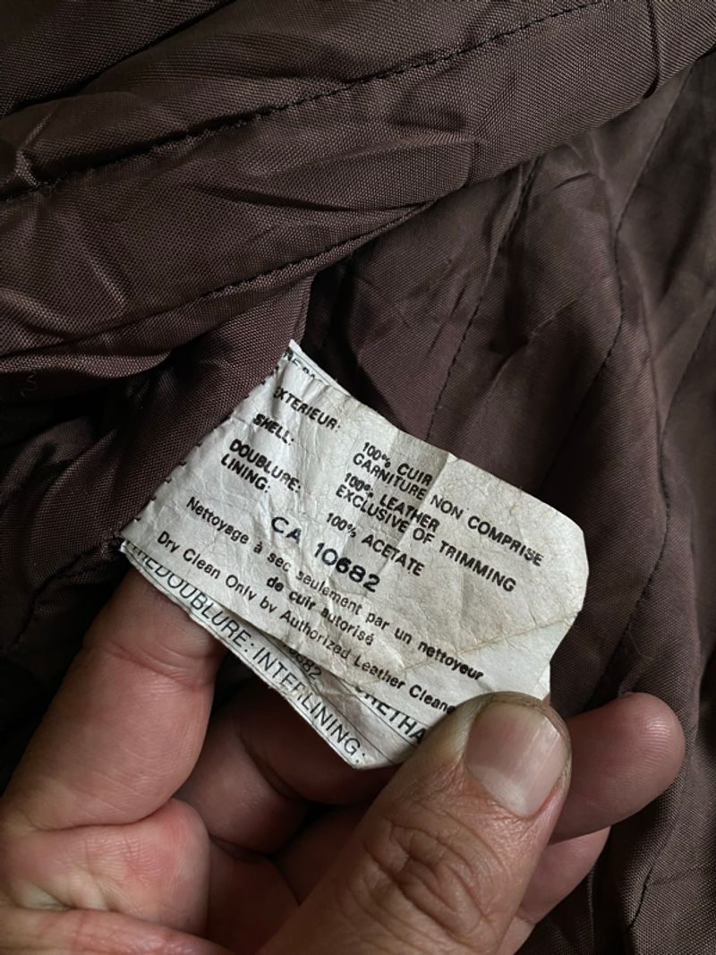 VINTAGE BOMBER LEATHER JACKET | BOMBER JACKET, foto 7