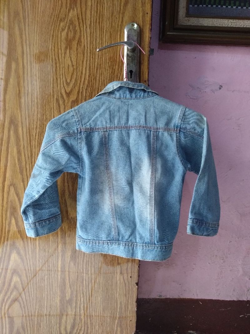 P211 Jaket jeans anak, foto 4