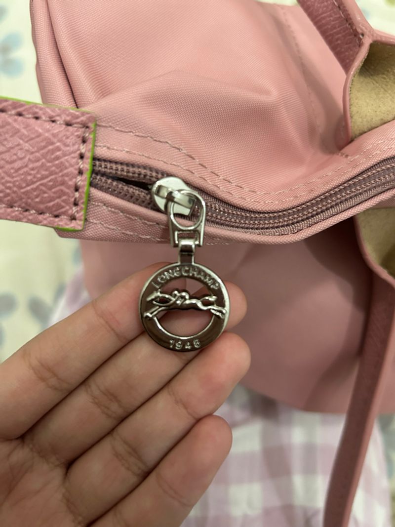 Longchamp | Petal Pink | Long Handle M, foto 5