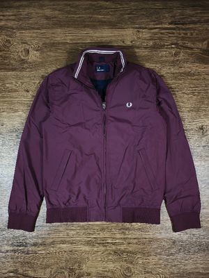Fred Perry Brentham Jacket - Burgundy