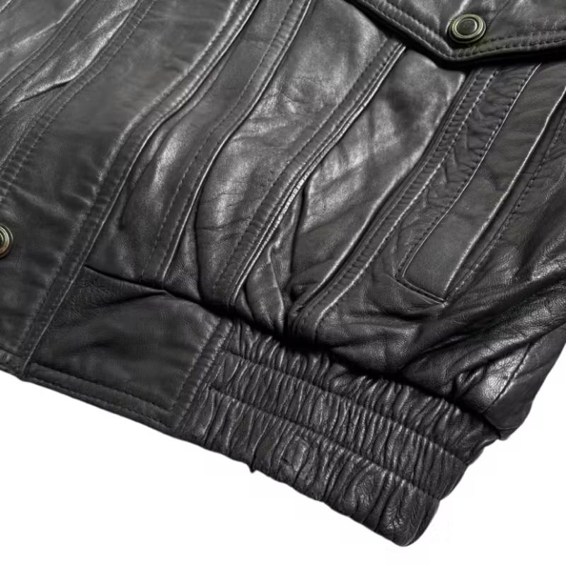 Outergear Flight Leather Jacket - Size M, foto 6
