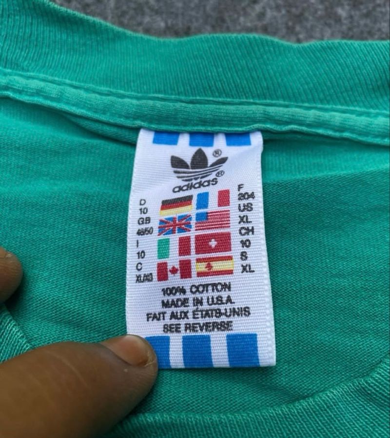 Ts Vtg Adidas Big Logo, foto 3
