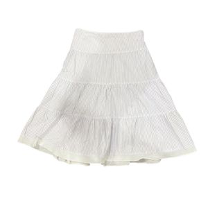 Cottagecore Coquette Skirt Wanita white blue