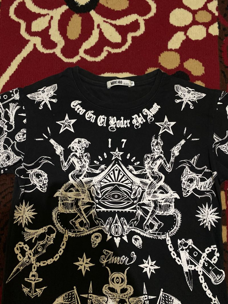 T shirt grunge Y2K, foto 3