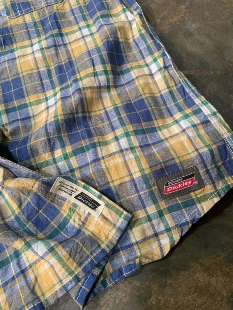 Dickies button down plaid shirt, foto 4