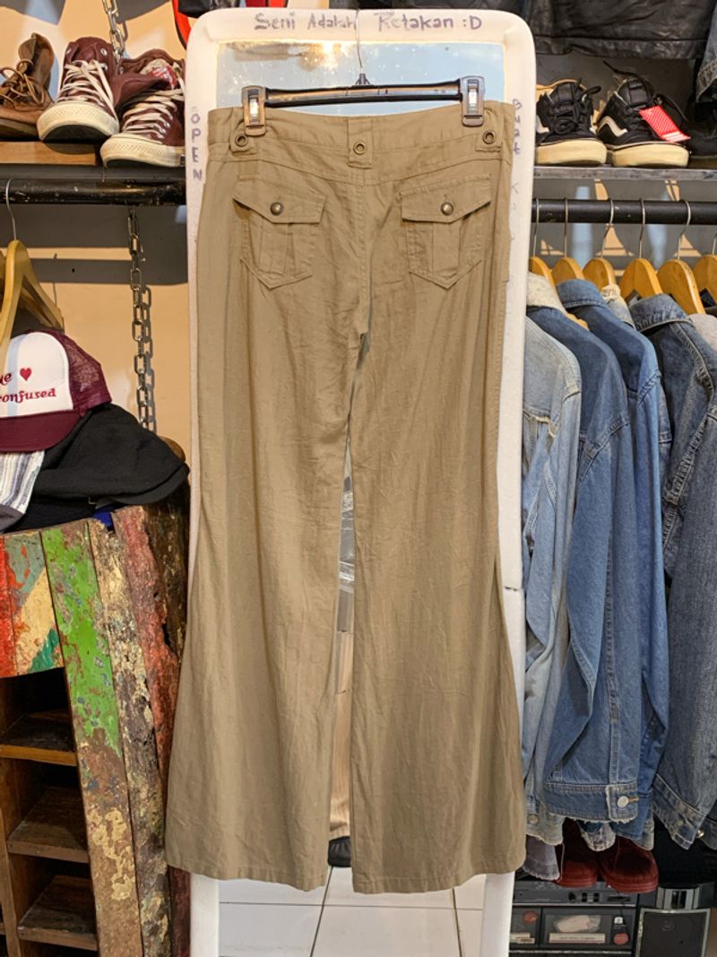 Mugla Archive: Y2K Cargo Flare Pants, foto 6