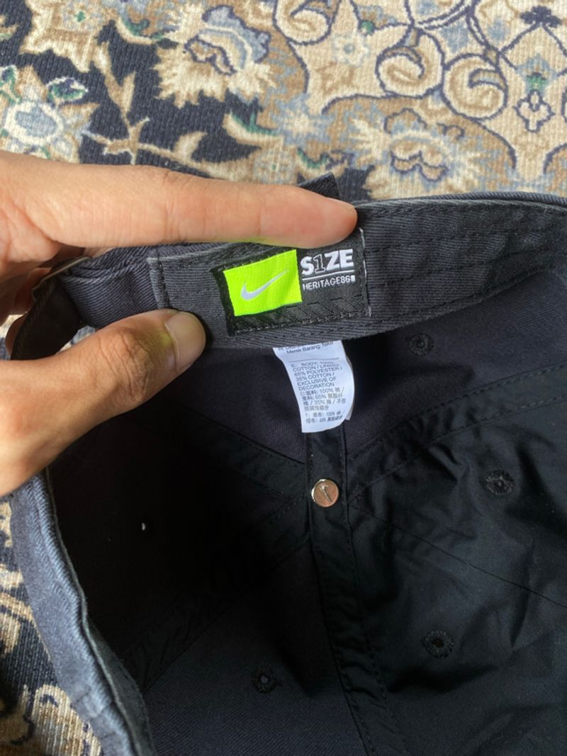 Nik* navy simple caps, foto 3