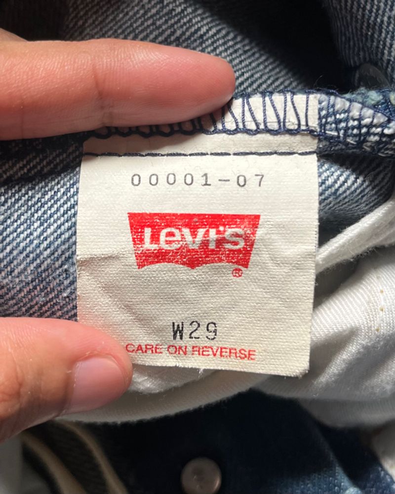 2000’s Levi’s Engineered Washed Indigo Reguler Jeans, foto 5