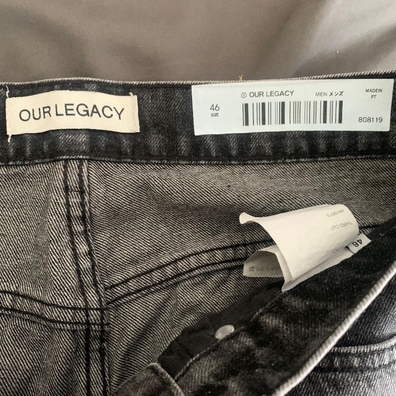 Our Legacy THIRD CUT Supergrey Wash, foto 5